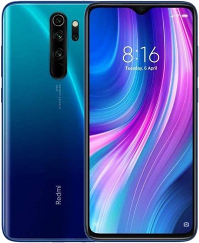 Redmi Note 8 Pro (6GB+64GB) Electric Blue, VoLTE C - CeX (IN